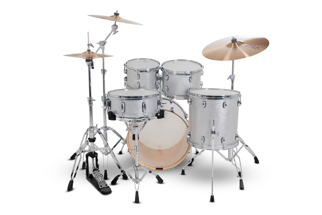 Gretsch conjunto de cascos Catalina Maple - Silver Sparkle (CM2-E605-SS)