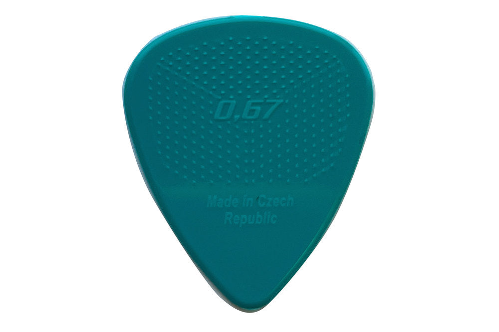 D-Grip Janicek Standard 351 púas, 0,67 mm, turquesa, 12 uds.
