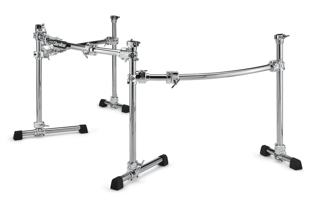 Gibraltar Rack System Chrome Series II Rack de batería de 3 lados - GDR300C-CHR
