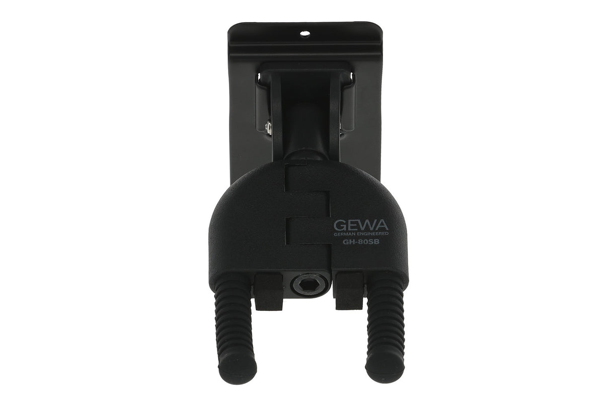 GEWA Guitar wall mounting WallGrip - schwarz (GH-80SB)