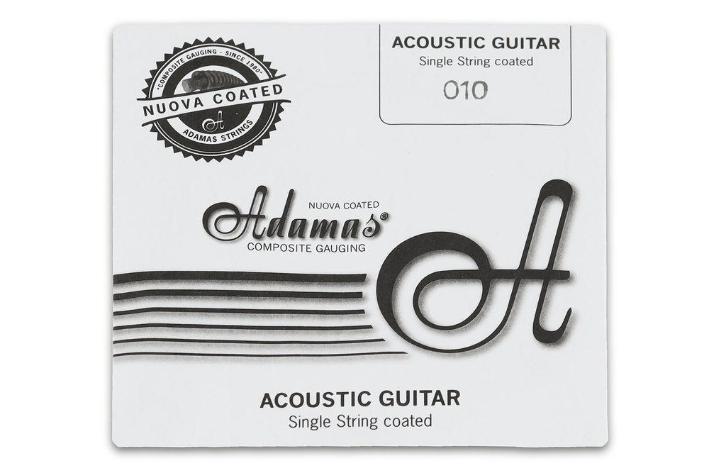 Cuerda individual Adamas Nuova Coated .010", lisa