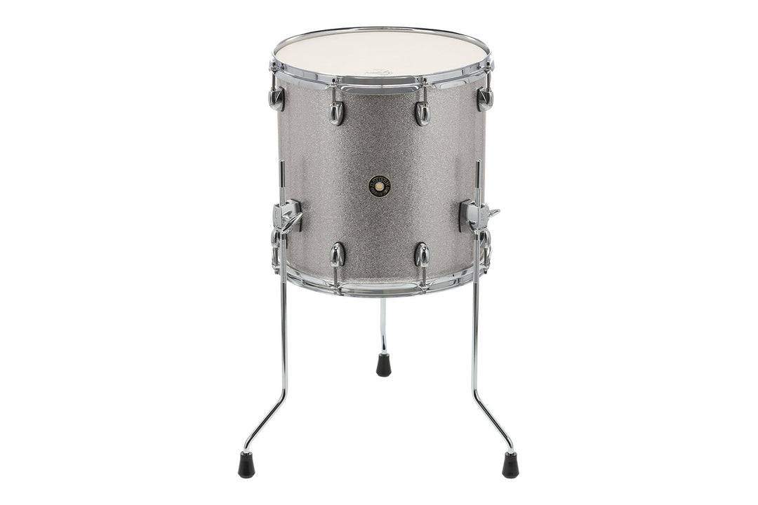 Gretsch Tom de suelo Catalina de arce - Brillo plateado (CM2-1414F-SS)