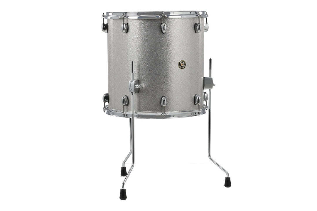 Gretsch Tom de suelo Catalina de arce - Brillo plateado (CM2-1616F-SS)