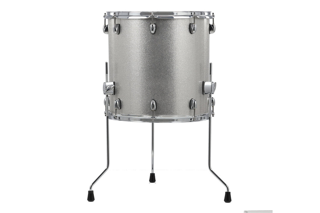 Gretsch Tom de suelo Catalina de arce - Brillo plateado (CM2-1616F-SS)