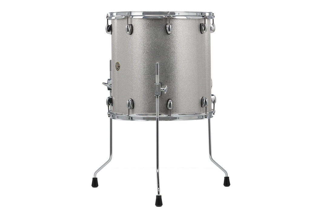 Gretsch Tom de suelo Catalina de arce - Brillo plateado (CM2-1616F-SS)