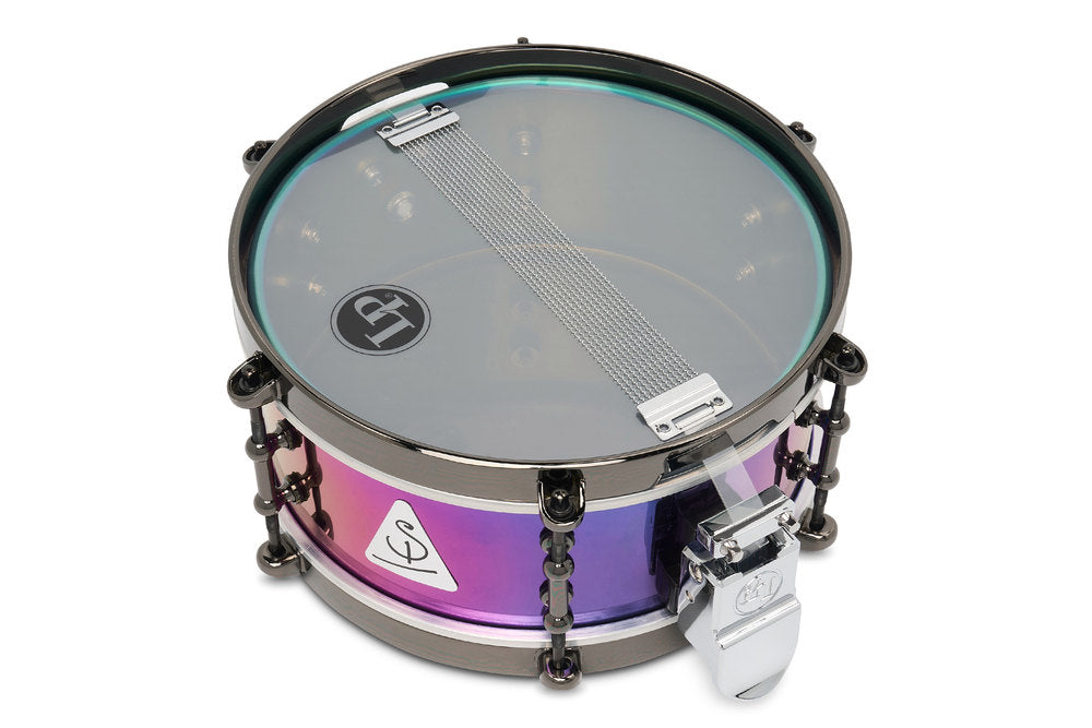 Caja de batería LP Tony Succar LP4510-TS Salsa 14 x 4,5", Rainbow