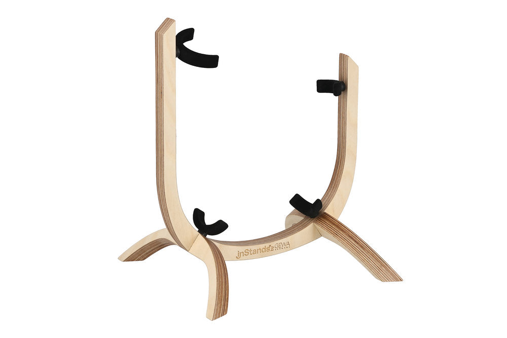 InStands soporte para eufonio de madera contrachapada de abedul