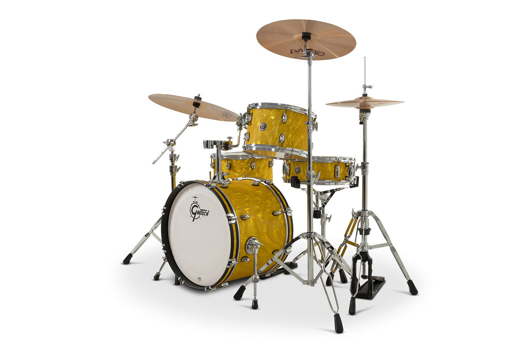 Gretsch set de cascos Catalina Club - Yellow Satin Flame (CC2-J404-YSF)