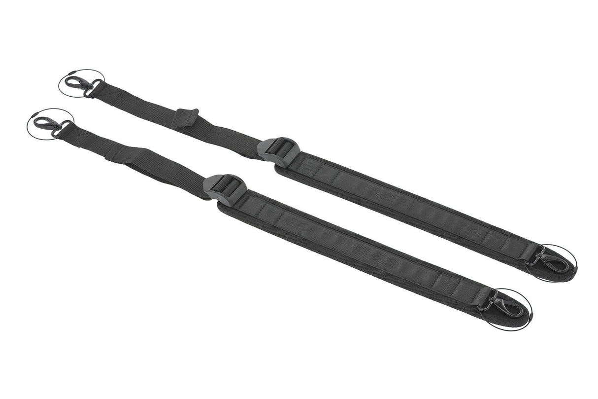 GEWA Violin case Air 2.1 - Backpack straps, 2 items (Black carabiner 56-96 cm)