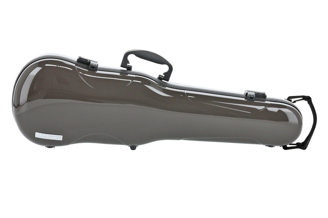 GEWA Estuche de violín moldeado Form Air 1.7 - Brown highgloss (con asa lateral)