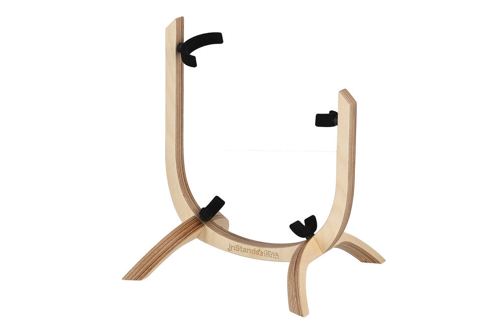 InStands soporte para eufonio de madera contrachapada de abedul