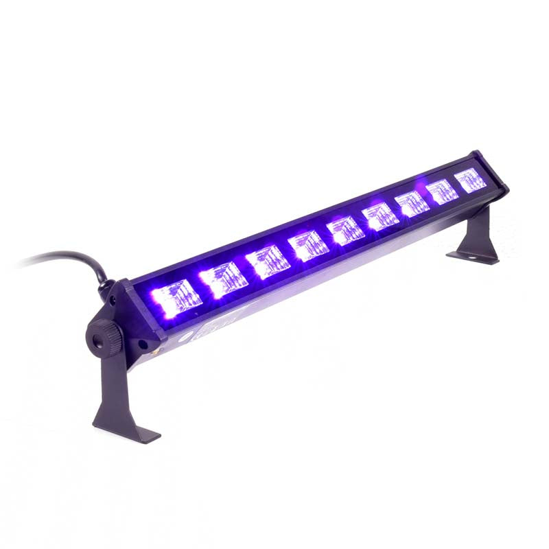 LIGHT4ME LED BAR UV 9 + HVID professionel lysdekoration 9x3W