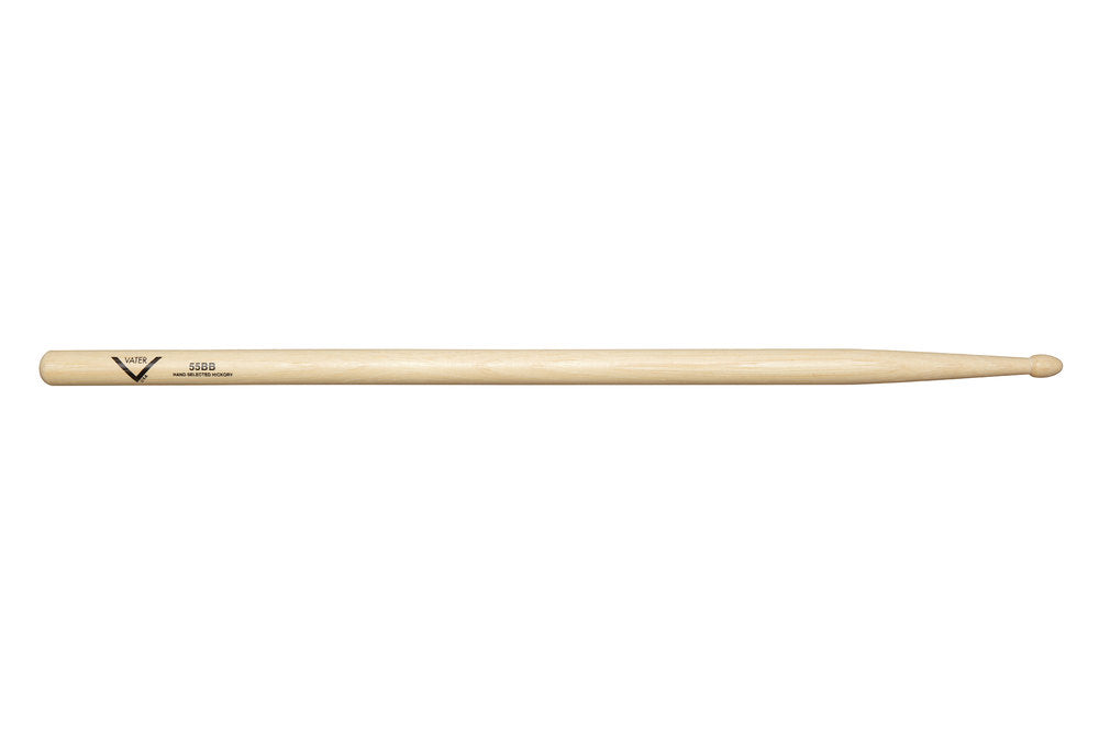 Vater 55BB trommestikker, hickory, træspids