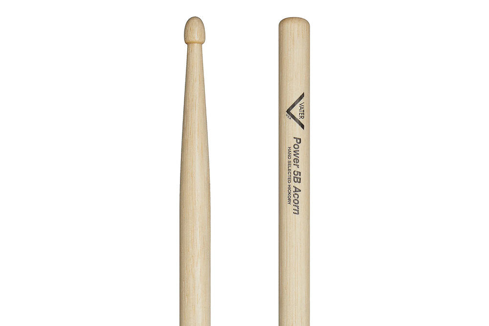 Baquetas Vater Power 5B Acorn, nogal americano, punta de madera