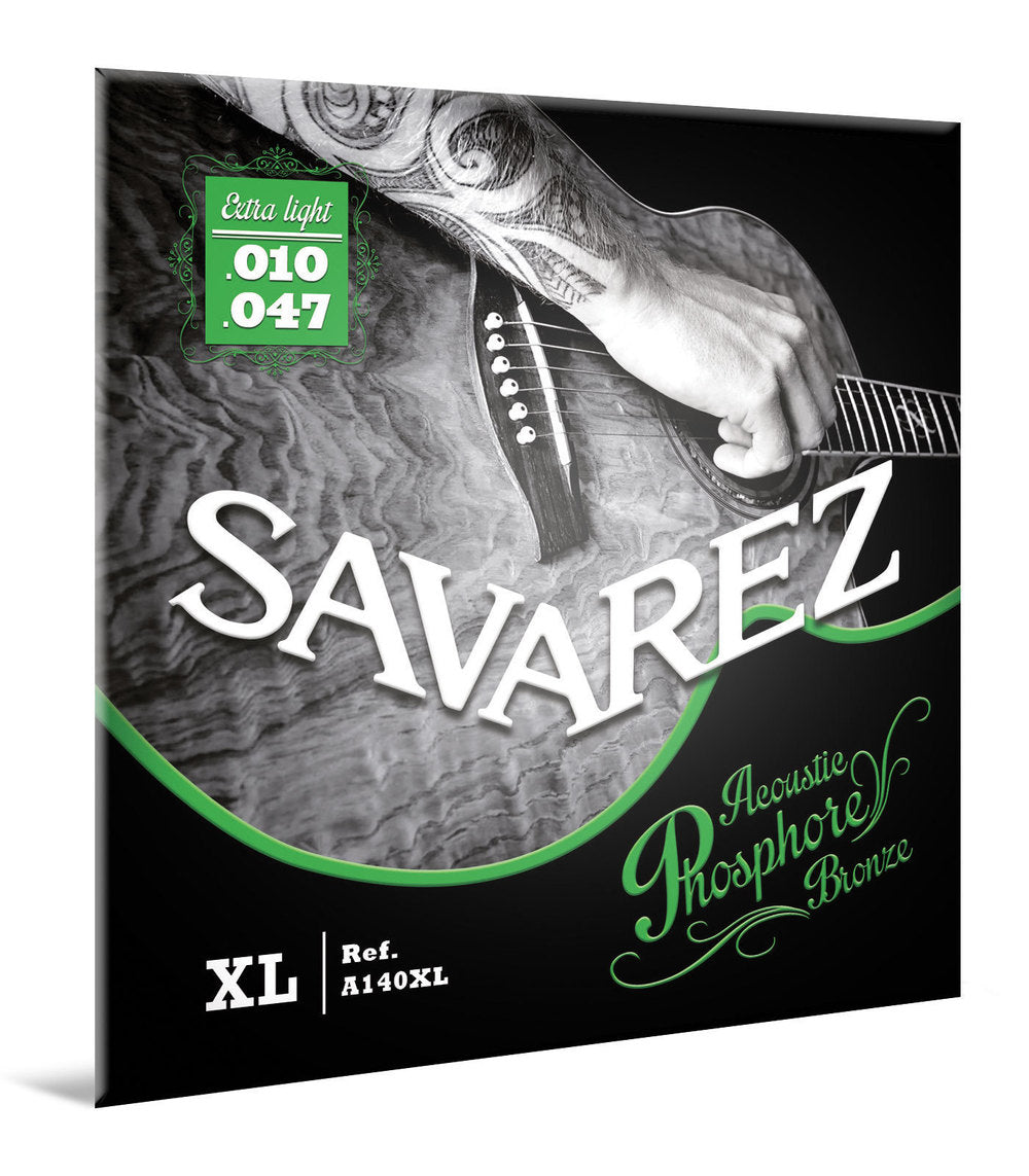 Savarez A140XL Acoustic Phosphor Bronze, extra light .010 a .047