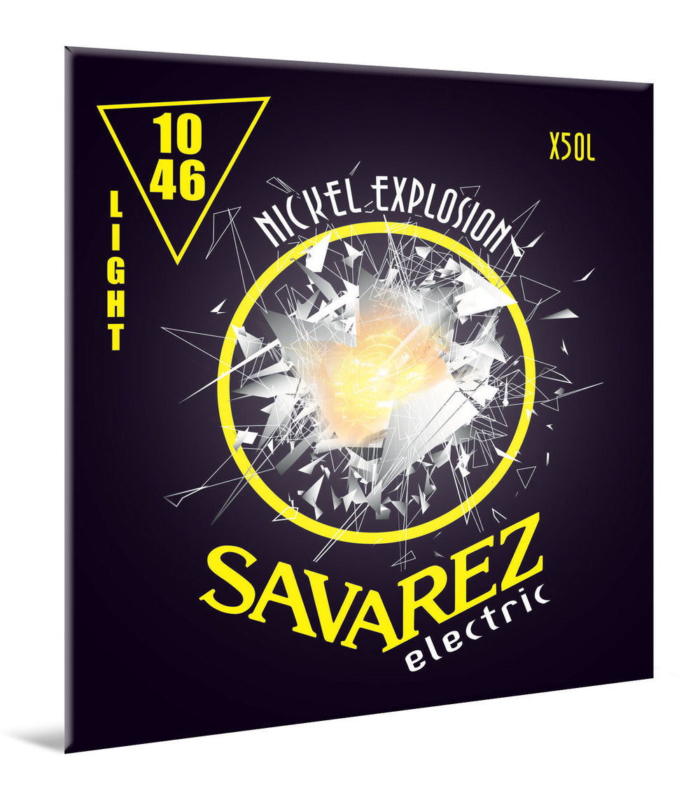 Savarez X50L Nickel Explosion cuerdas para guitarra eléctrica, light .010 a .046