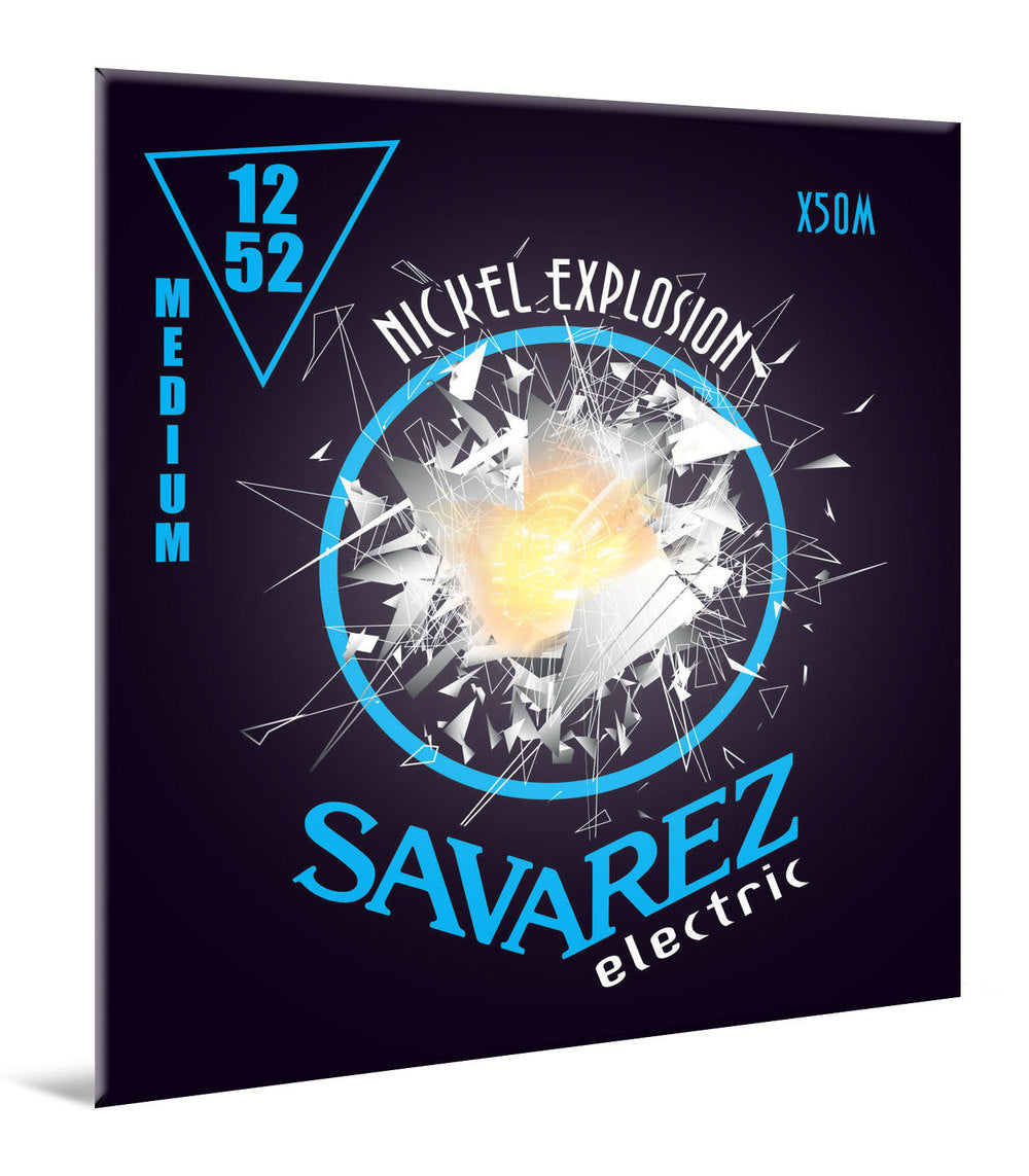 Savarez X50M Nickel Explosion, medium .012 a .052 con G entorchada
