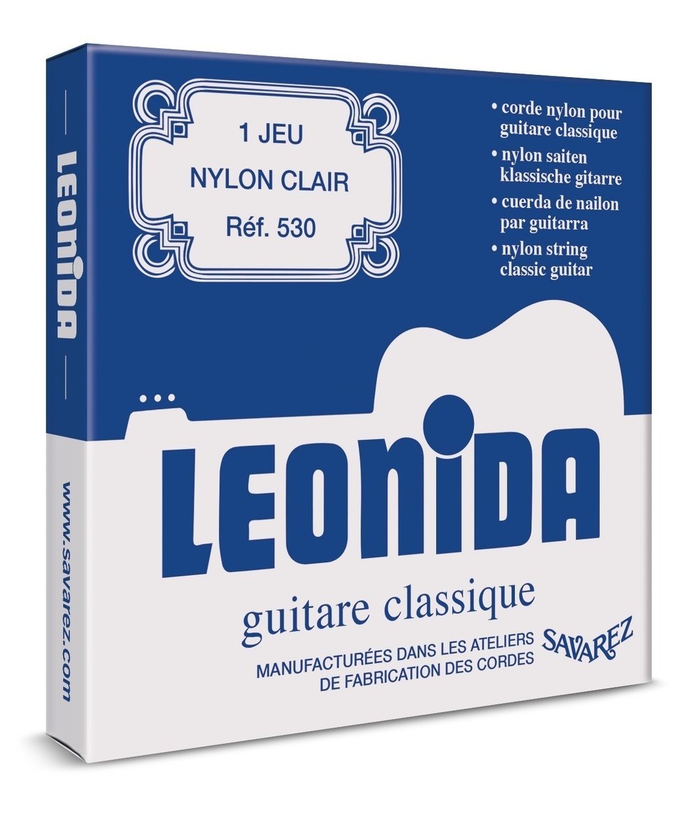 Savarez Leonida 530 juego de cuerdas para guitarra clásica, tensión normal