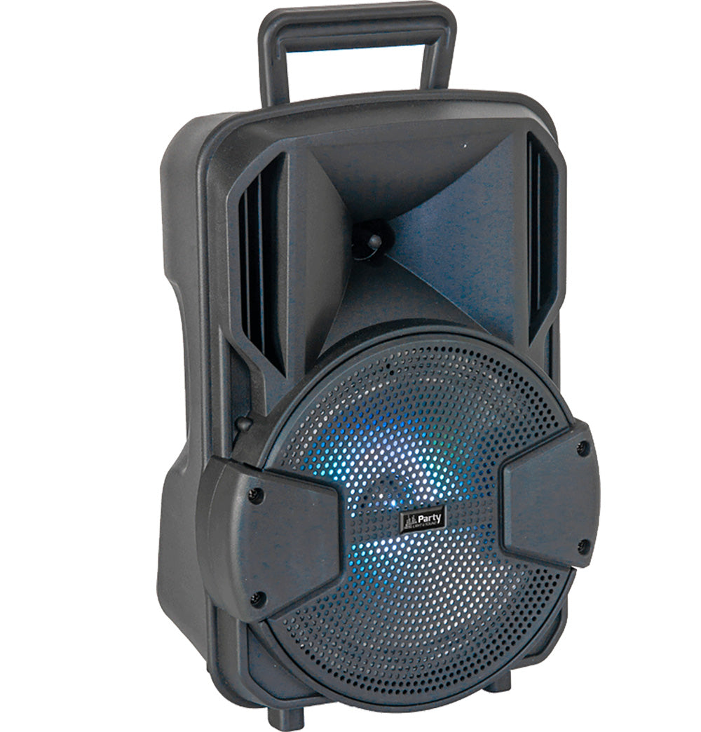 Active Speaker with Stand and Microphone