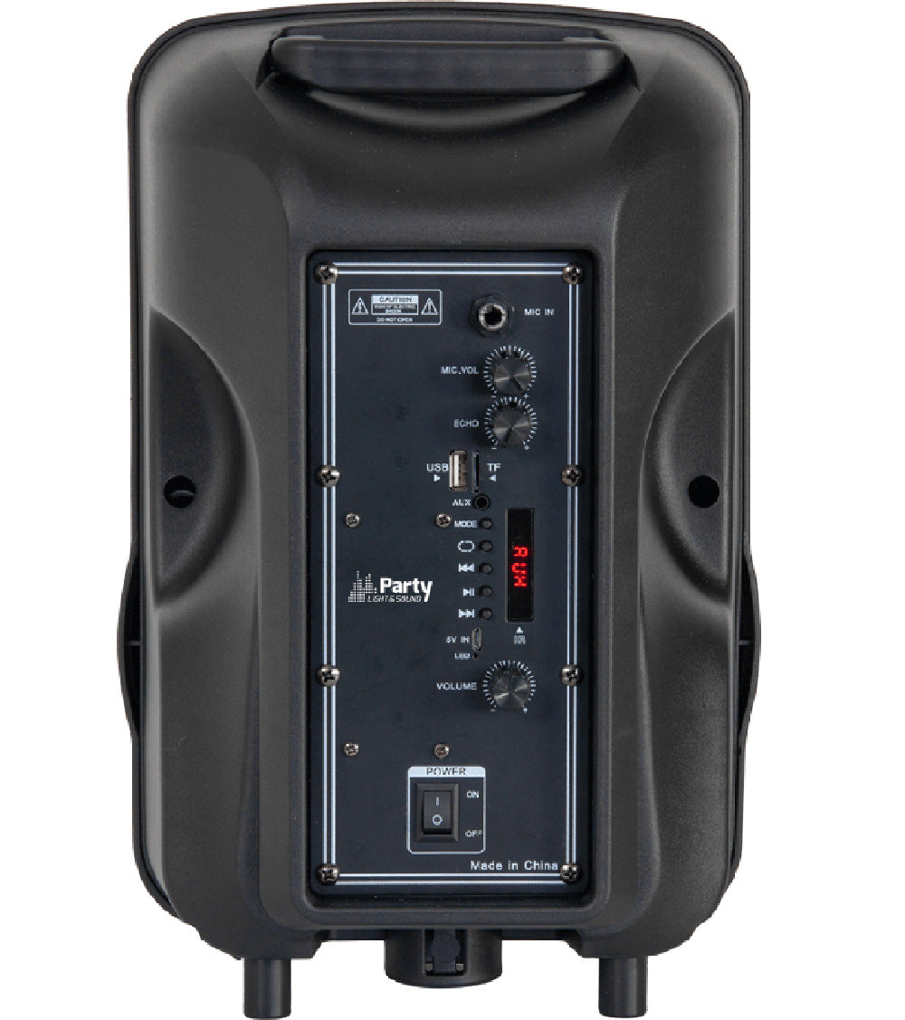 Active Speaker with Stand and Microphone