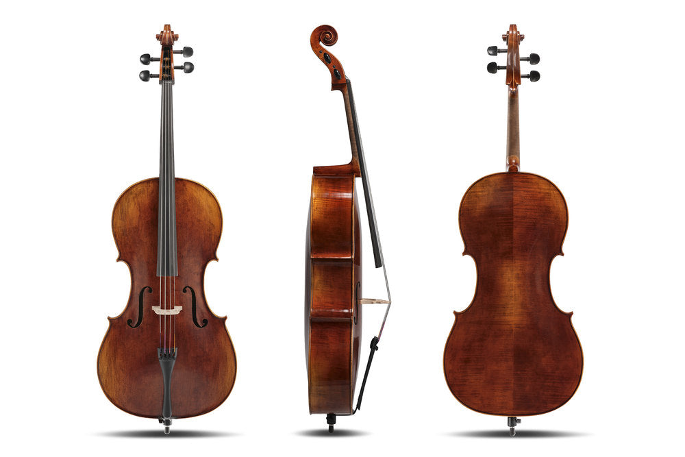 GEWA Sonata Europa Deluxe violonchelo 4/4, ajustado, arco de massaranduba, funda