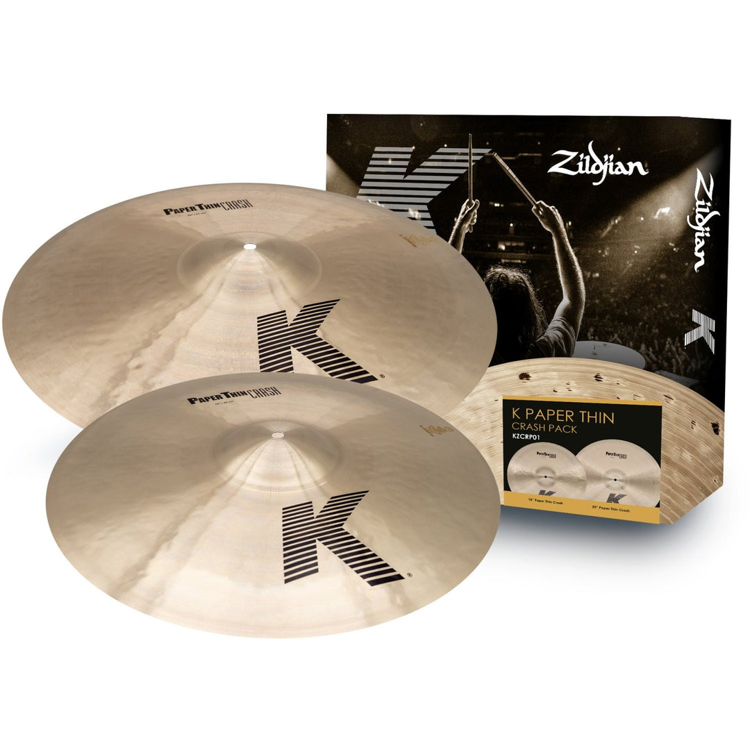 Zildjian K Series Pack de Crash Paper Thin