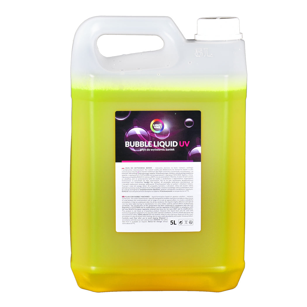 LIGHT4ME boblevæske UV-effekt 5L