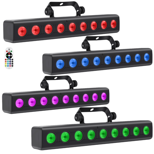 Light4Me Barra decorativa 8 RGBW LED