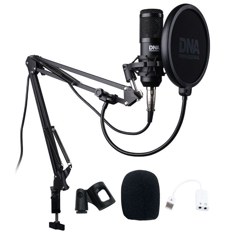DNA DNC GAME XLR Kit de Micrófonos de condensador