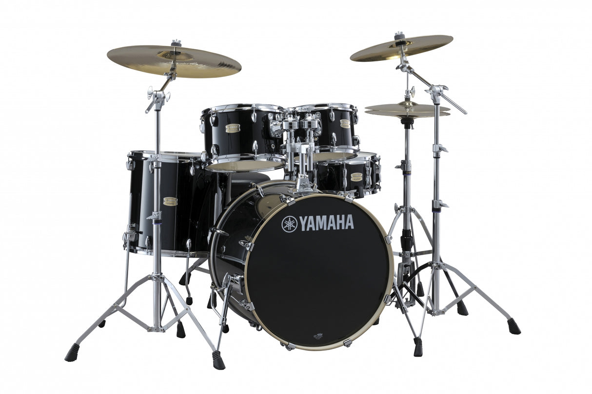 Yamaha Set de batería estándar de abeto personalizado (Raven Black)