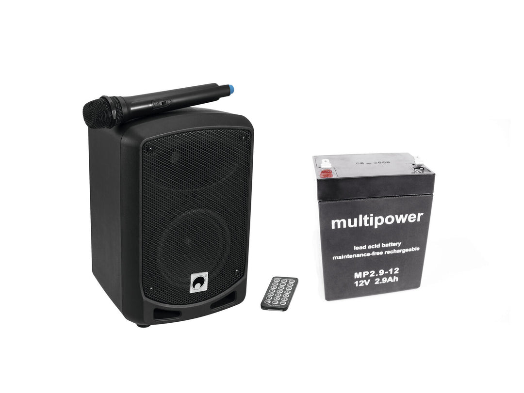 OMNITRONIC set WAMS-65BT + batería