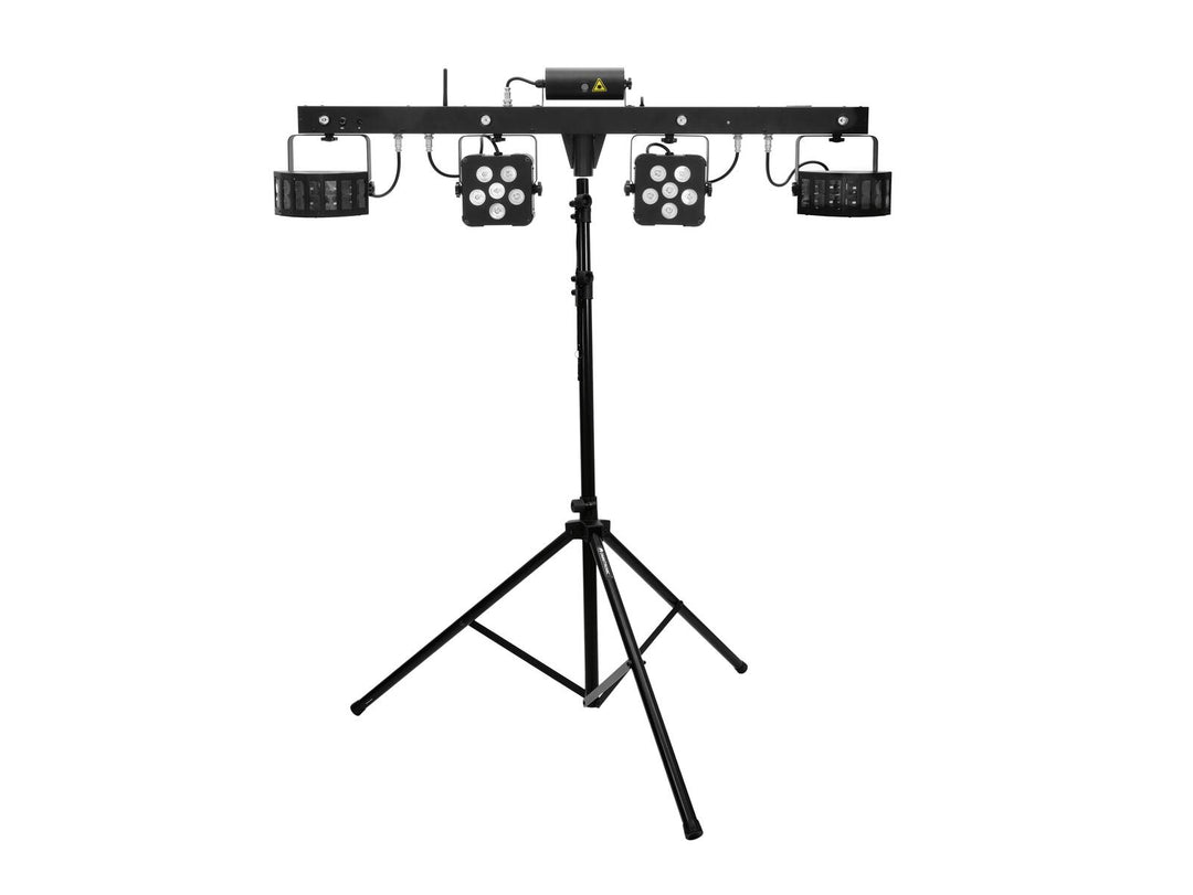 Set EUROLITE LED KLS Laser Bar PRO FX Light Set + M-4 Speaker System Stand