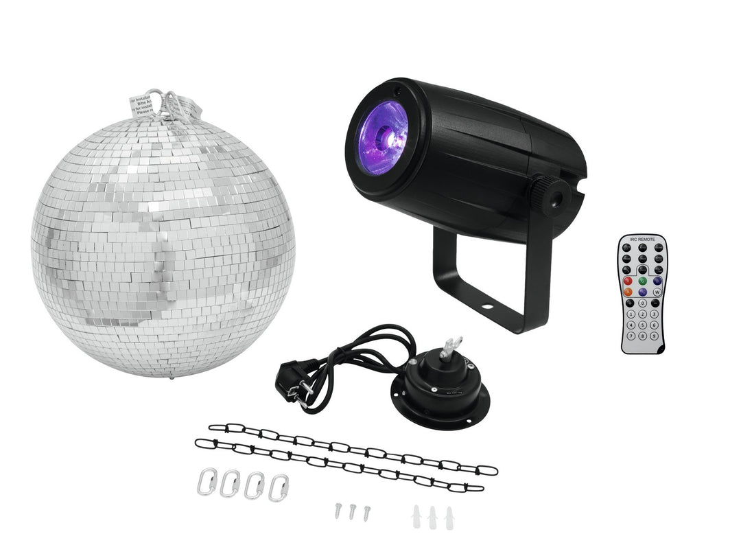 Eurolite Set de Bola de Disco (30 cm)