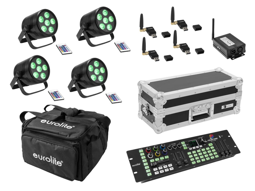 EUROLITE Pack móvil con batería