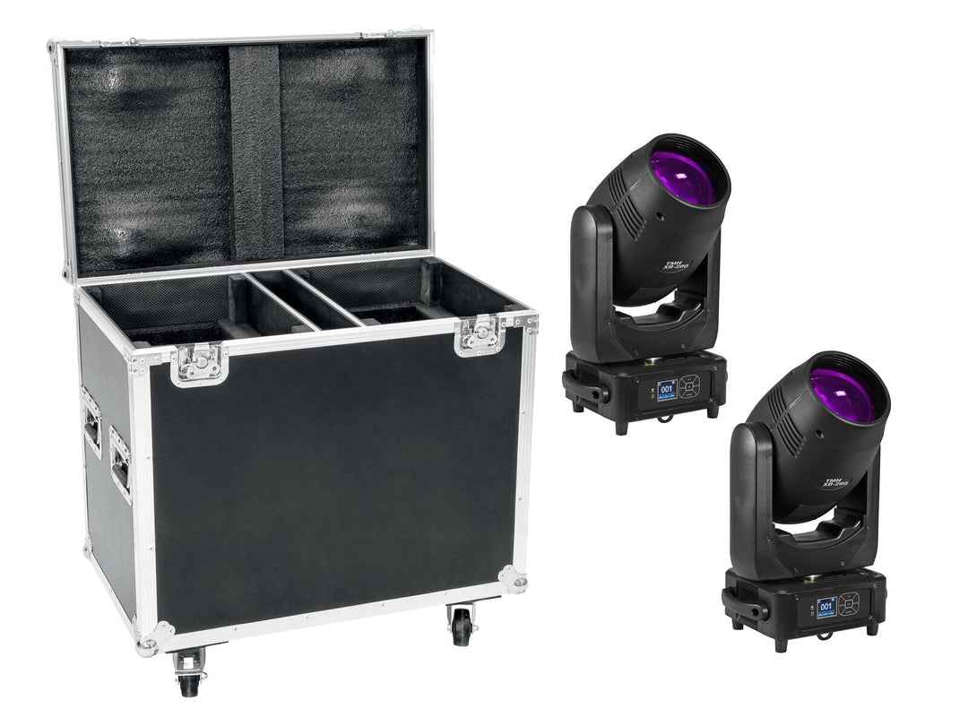 EUROLITE Conjunto 2x TMH XB-280 + Estuche