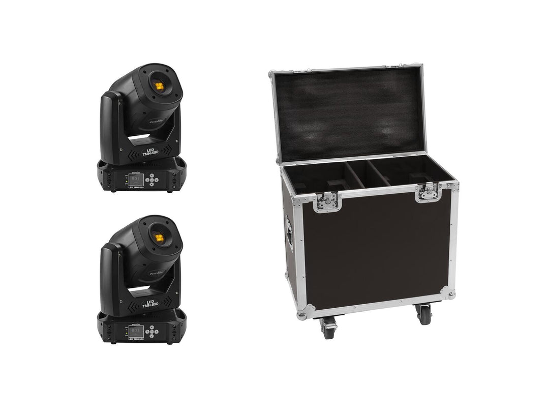 EUROLITE Set 2x LED TMH-S90 + Estuche