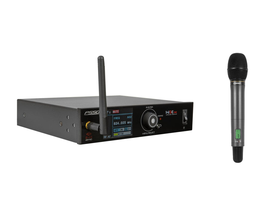 PSSO Set WISE ONE + micrófono inalámbrico Dyn. 823-832/863-865MHz