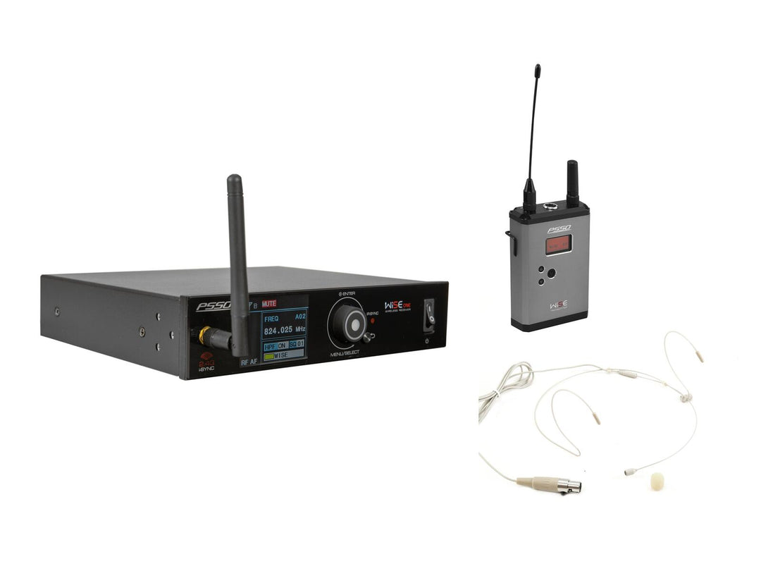 PSSO Conjunto WISE ONE + BP + Auriculares 823-832/863-865MHz