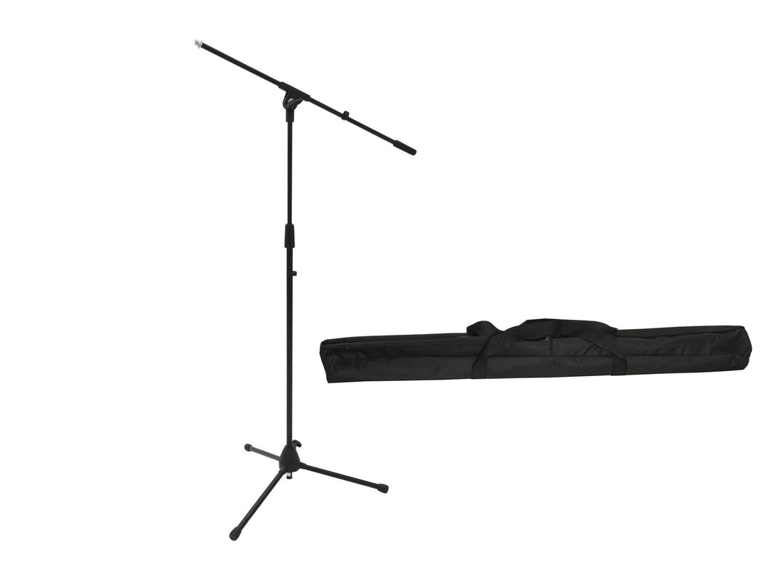 OMNITRONIC Set trípode para micrófono MS-2 con jirafa bk + Bag