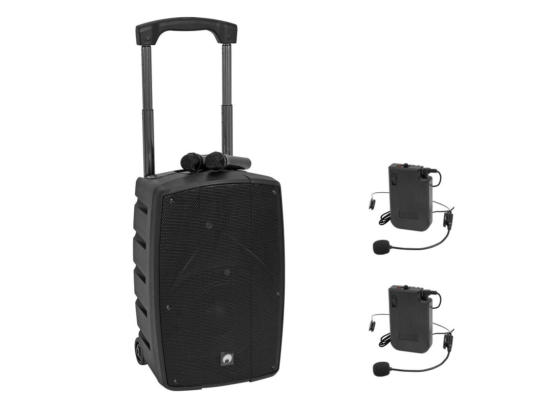 OMNITRONIC Set WAMS-10BT2 MK2 + 2x transmisor bodypack + 2x auriculares