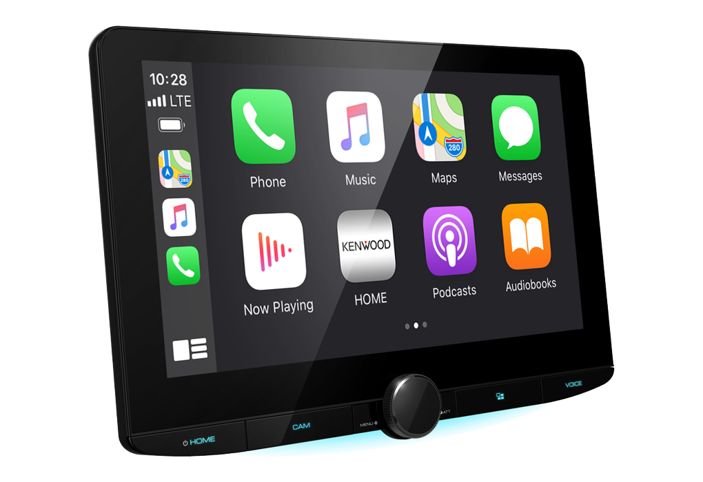 Kenwood DMX9720XDS Reproductor multimedia con Apple CarPlay inalámbrico (10.1")