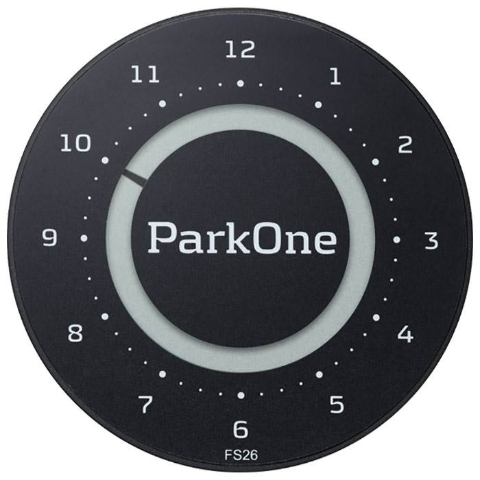 ParkOne2 Disco de Estacionamiento (Negro)