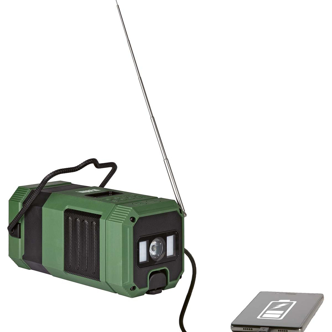 DABMAN OR 3 Radio DAB+/FM para exteriores a batería con Bluetooth