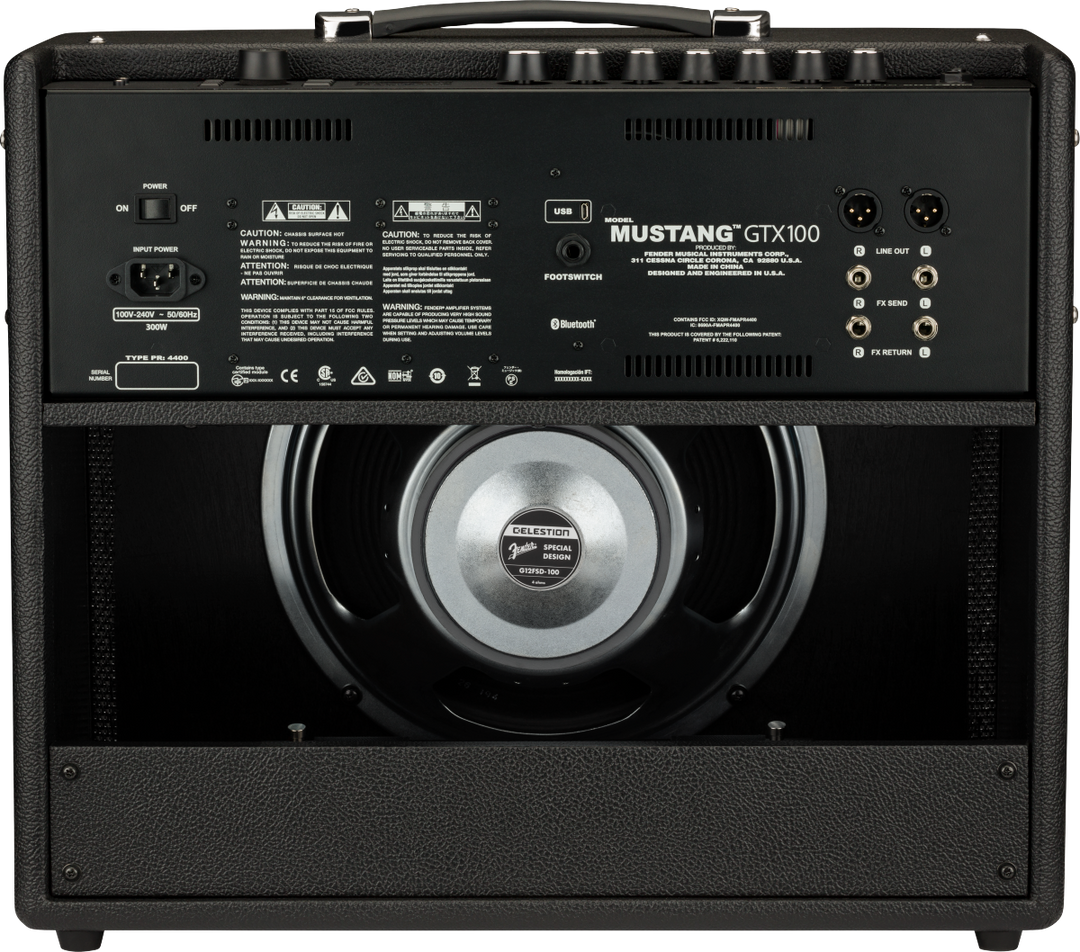 Fender Mustang GTX100 Combo Amplificador de guitarra