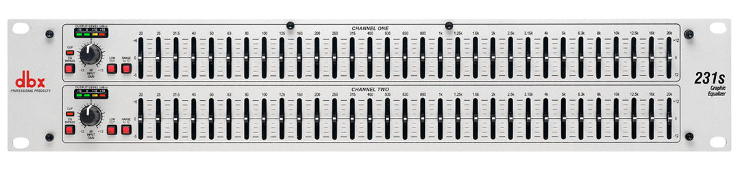 dbx 231S Ecualizador Gráfico de 2x 31 Bandas
