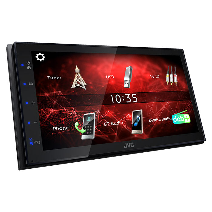 Radio para coche JVC KW-M27DBT 2-DIN con DAB+