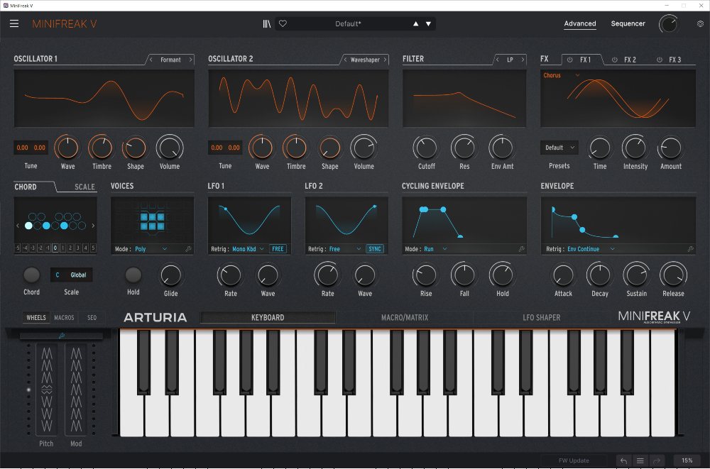 Arturia MiniFreak Sintetizador