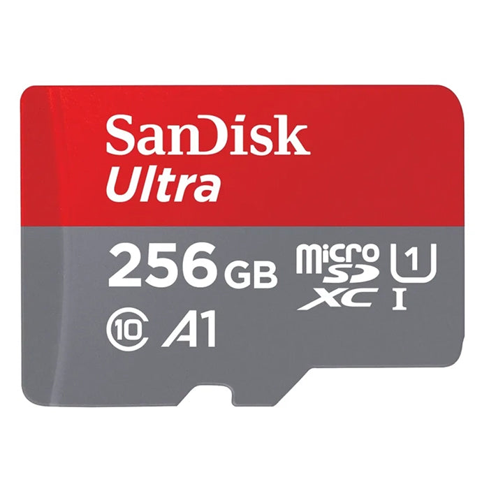 Tarjeta SD SanDisk Ultra con adaptador incluido, 256GB