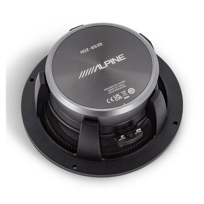Juego de altavoces de componentes Alpine status HDZ-65C de 6,5", 2 vías