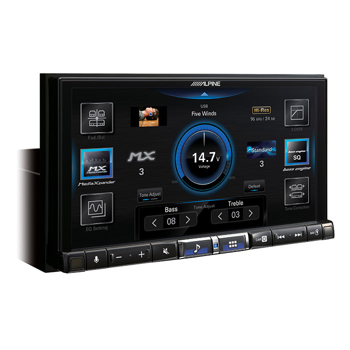 Alpine ILX-705D Apple Carplay inalámbrico 2-din 7"